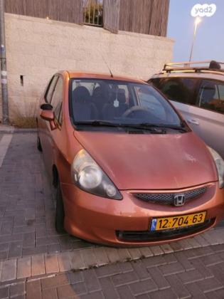 הונדה ג'אז LS אוט' 1.3 (83 כ''ס) בנזין 2007 למכירה בירושלים