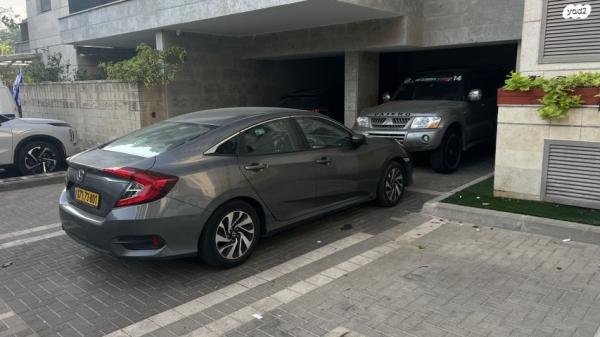 הונדה סיוויק סדאן החדשה Elegance אוט' 1.6 (125 כ"ס) בנזין 2019 למכירה בפתח תקווה