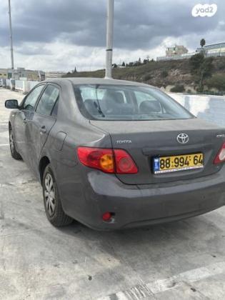 טויוטה קורולה Sun רובוטית 1.6 (124 כ"ס) בנזין 2008 למכירה בנצרת עילית u002F נוף הגליל