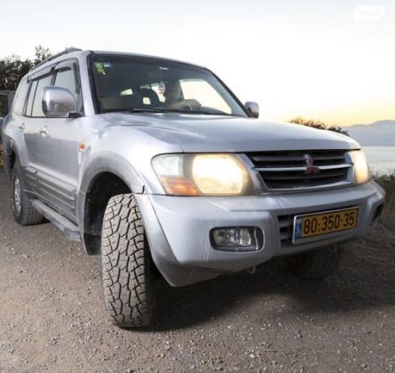 מיצובישי פג'רו ארוך 4X4 GLS אוט' דיזל 7 מק' 3.2 (160 כ''ס) דיזל 2002 למכירה בחיפה