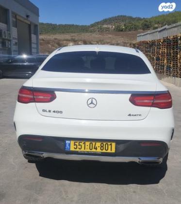 מרצדס GLE קופה 4X4 GLE400 4MATIC Coupe AMG אוט' 3.0 (333 כ''ס) בנזין 2019 למכירה בירושלים