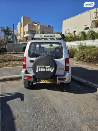 סוזוקי ג'ימני 4X4 JLX אוט' 1.3 (85 כ''ס) בנזין 2007 למכירה בקרית מוצקין