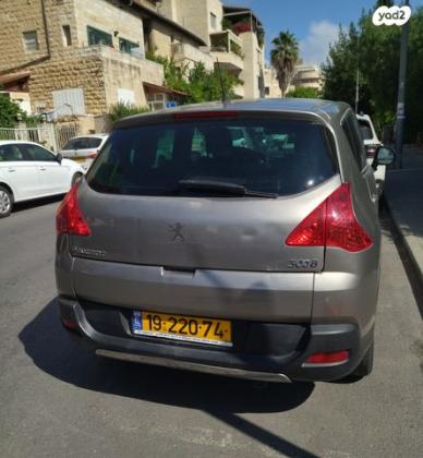 פיג'ו 3008 Premium PK אוט' 1.6 (156 כ''ס) בנזין 2011 למכירה בירושלים