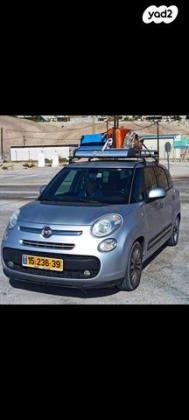 פיאט 500L Pop Star אוט' דיזל 7 מק' 1.2 (85 כ''ס) דיזל 2016 למכירה בטפחות