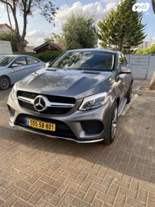 מרצדס GLE קופה 4X4 GLE350D Coupe AMG אוט' דיזל 3.0 (258 כ''ס) דיזל 2018 למכירה בראשון לציון