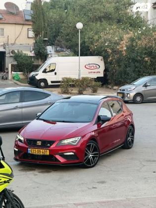 סיאט לאון FR Plus אוט' 5 דל' 1.8 (180 כ"ס) בנזין 2019 למכירה בלוד