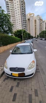 יונדאי אקסנט (עד 2012) GLS אוט' 1.6 (112 כ''ס) בנזין 2008 למכירה בפתח תקווה