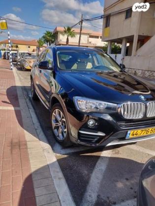 ב.מ.וו X4 4X4 XDRIVE20I Sport אוט' 2.0 (184 כ''ס) בנזין 2017 למכירה בחדרה