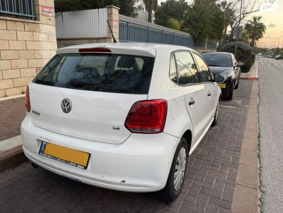 פולקסווגן פולו Trendline אוט' 5 דל' 1.4 (85 כ''ס) בנזין 2011 למכירה בראשון לציון