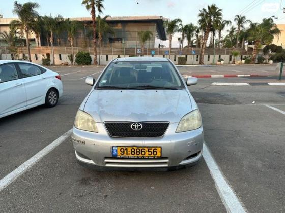 טויוטה קורולה RUN-X GLI אוט' 1.6 (110 כ"ס) בנזין 2004 למכירה בתל אביב יפו