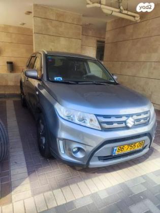 סוזוקי ויטרה GLX אוט' 1.6 (120 כ''ס) בנזין 2016 למכירה בפתח תקווה