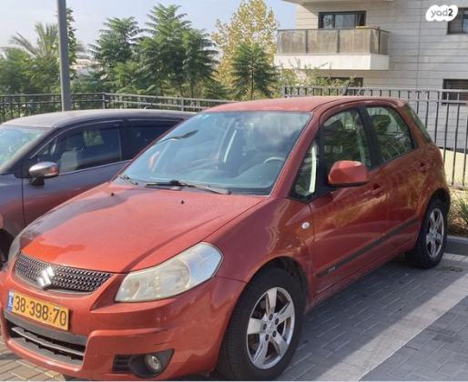 סוזוקי SX4 GLX-HB הצ'בק אוט' 1.6 (119 כ''ס) בנזין 2009 למכירה במודיעין מכבים רעות