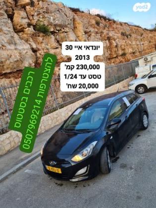 יונדאי i20 Insight ידני 1.2 (85 כ"ס) בנזין 2013 למכירה בירושלים