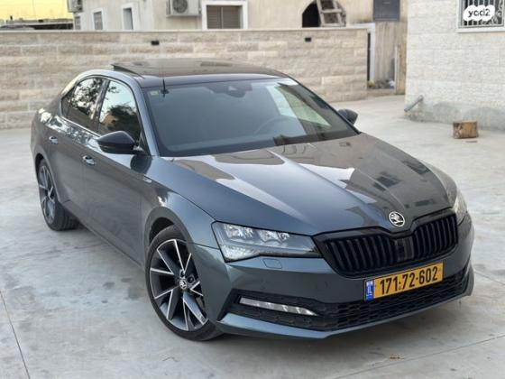 סקודה סופרב (2019 ואילך) Sportline אוט' 2.0 (190 כ''ס) בנזין 2020 למכירה בבאר שבע