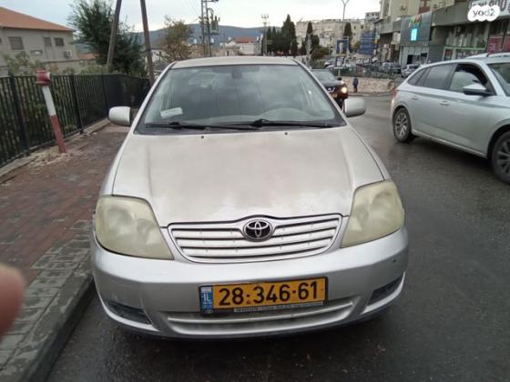 טויוטה קורולה GLI אוט' 1.6 (110 כ''ס) בנזין 2007 למכירה בצפת