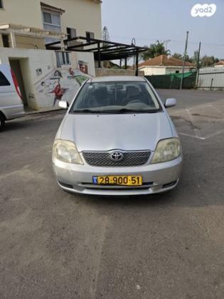 טויוטה קורולה GLI אוט' 1.6 (110 כ''ס) בנזין 2004 למכירה בבן זכאי