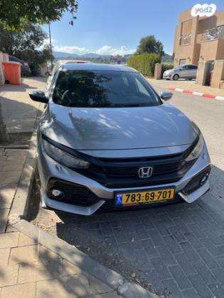 הונדה סיוויק האצ'בק החדשה Sport אוט' 1.5 (182 כ"ס) בנזין 2019 למכירה ביקנעם עילית