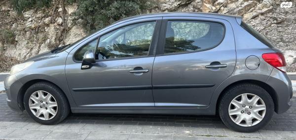 פיג'ו 207 Active אוט' 1.6 (120 כ"ס) בנזין 2011 למכירה ביקנעם עילית