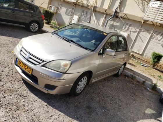 סוזוקי ליאנה GLS סדאן אוט' 1.6 (107 כ''ס) בנזין 2007 למכירה בחיפה