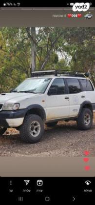 ניסאן טראנו ארוך 4X4 SR ידני דיזל 3.0 (154 כ''ס) דיזל 2003 למכירה במג'דל שמס