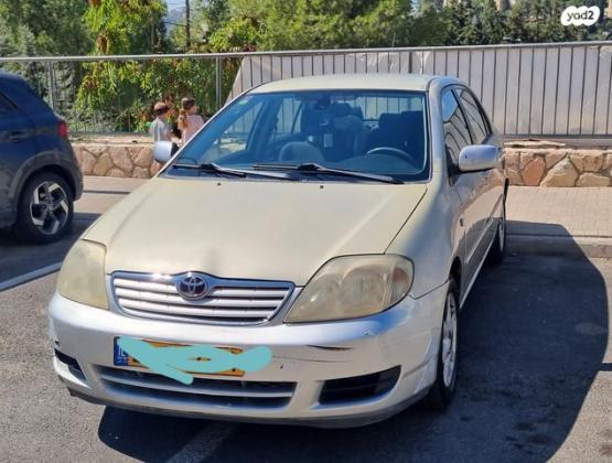 טויוטה קורולה GLI אוט' 1.6 (110 כ''ס) בנזין 2007 למכירה בירושלים