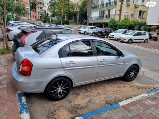 יונדאי אקסנט (עד 2012) GLS אוט' 1.6 (112 כ''ס) בנזין 2008 למכירה בגבעתיים