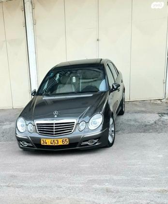 מרצדס E-Class E280 Avantgarde אוט' 3.0 (231 כ''ס) בנזין 2008 למכירה בנצרת