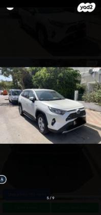 טויוטה RAV4 הייבריד E-xperience הייבריד 5 דל' אוט' 2.5 (178 כ''ס) בנזין 2019 למכירה באשדוד