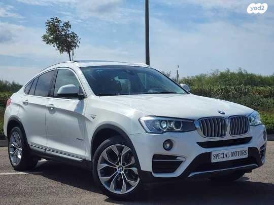 ב.מ.וו X4 4X4 XDRIVE28I Sport אוט' 2.0 (245 כ''ס) בנזין 2018 למכירה בראשון לציון