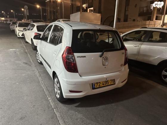 יונדאי i10 Inspire ידני 1.1 (69 כ''ס) בנזין 2012 למכירה בירושלים