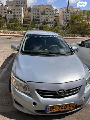 טויוטה קורולה Sun רובוטית 1.6 (124 כ"ס) בנזין 2008 למכירה בירושלים