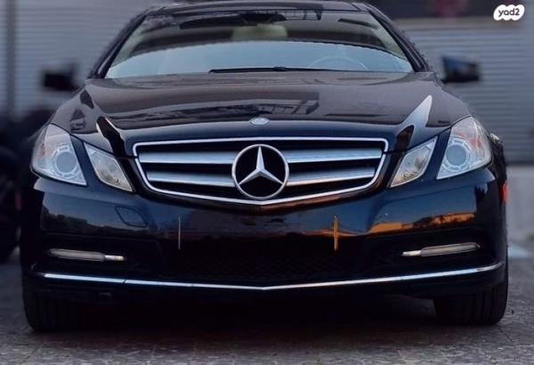 מרצדס E-Class קופה / קבריולט E350 Avantgarde קבריולט אוט' 3.5 (306 כ''ס) בנזין 2011 למכירה במזכרת בתיה