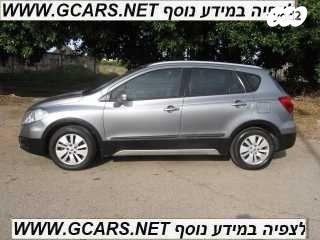 סוזוקי SX4 קרוסאובר GLX אוט' 1.6 (118 כ''ס) בנזין 2013 למכירה ברחובות