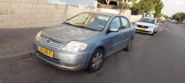 טויוטה קורולה GLI אוט' 1.6 (110 כ''ס) בנזין 2004 למכירה בירושלים