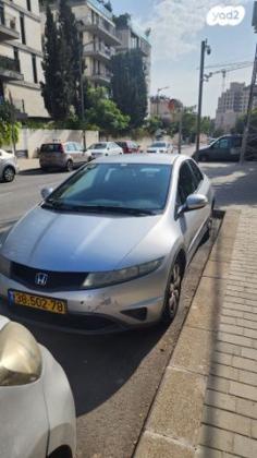 הונדה סיוויק האצ'בק החדשה Comfort אוט' 1.8 (140 כ''ס) בנזין 2012 למכירה בירושלים