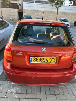 סוזוקי SX4 GLX-HB הצ'בק אוט' 1.6 (119 כ''ס) בנזין 2010 למכירה בירושלים