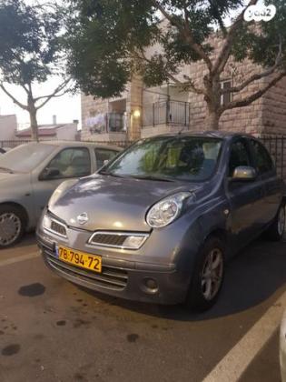 ניסאן מיקרה Acenta אוט' 1.4 (90 כ''ס) בנזין 2010 למכירה בקרית יערים