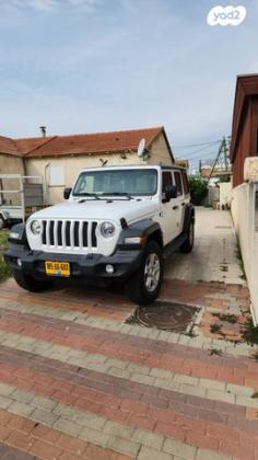 ג'יפ / Jeep רנגלר ארוך 4X4 Sport S אוט' 2.0 (272 כ''ס) ק'-2 בנזין 2022 למכירה בפתח תקווה