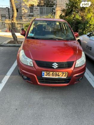 סוזוקי SX4 GLX-HB הצ'בק אוט' 1.6 (119 כ''ס) בנזין 2010 למכירה בירושלים