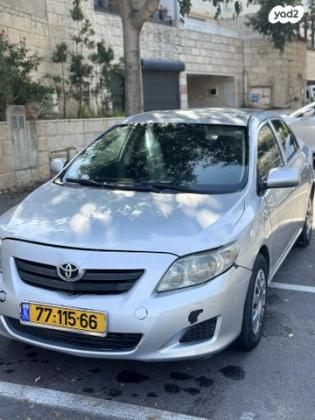 טויוטה קורולה Sun רובוטית 1.6 (124 כ"ס) בנזין 2008 למכירה בירושלים