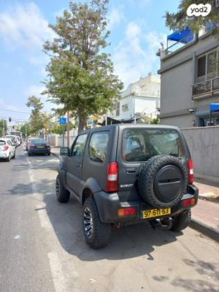 סוזוקי ג'ימני 4X4 JLX אוט' 1.3 (85 כ''ס) בנזין 2008 למכירה בבית שאן