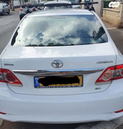 טויוטה קורולה GLI אוט' 1.6 (124 כ''ס) בנזין 2011 למכירה בחיפה