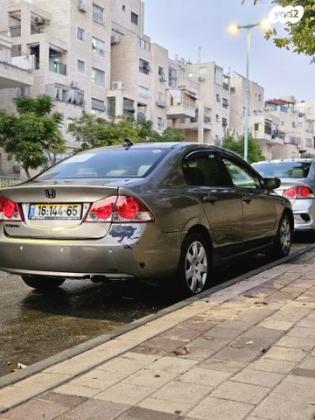 הונדה סיוויק סדאן החדשה LS אוט' 1.8 (140 כ''ס) בנזין 2008 למכירה באלעד