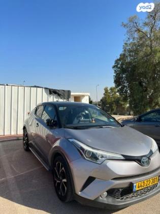 טויוטה C-HR Chic הייבריד אוט' 1.8 (98 כ"ס) בנזין 2018 למכירה בבאר שבע