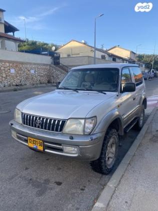 טויוטה לנד קרוזר פרדו קצר 4X4 STD אוט' דיזל 3.0 (163 כ''ס) דיזל 2002 למכירה בצפת