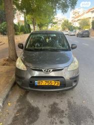 יונדאי i10 GL אוט' 1.1 (69 כ''ס) בנזין 2010 למכירה בחולון