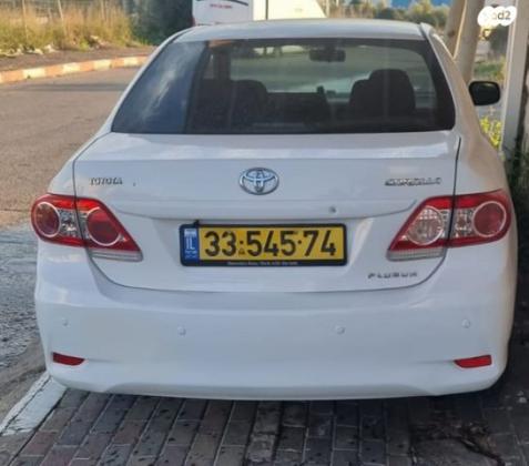 טויוטה קורולה Sun Plus 4 אוט' 1.6 (124 כ''ס) בנזין 2011 למכירה בג'ת