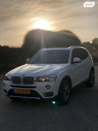 ב.מ.וו X3 4X4 XDRIVE20I X-Line אוט' 2.0 (184 כ''ס) בנזין 2017 למכירה בנס ציונה