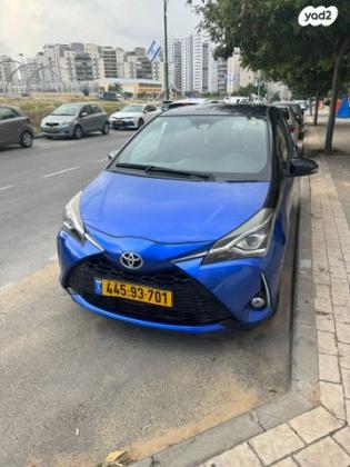 טויוטה יאריס Black Top אוט' 1.5 (112 כ"ס) בנזין 2018 למכירה באשקלון