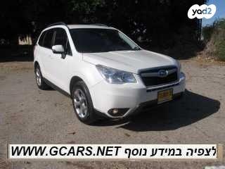 סובארו פורסטר 4X4 X אוט' 2.0 (150 כ"ס) [2012-2016] בנזין 2015 למכירה ברחובות